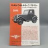 HANOMAG Prospekt Diesel-Klein-Zugmaschine