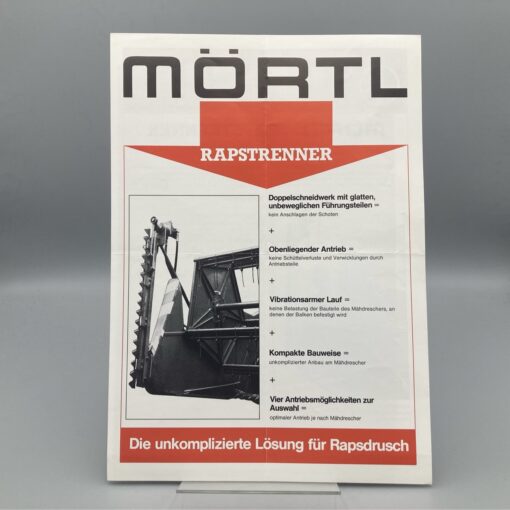 MÖRTL Prospekt Rapstrenner