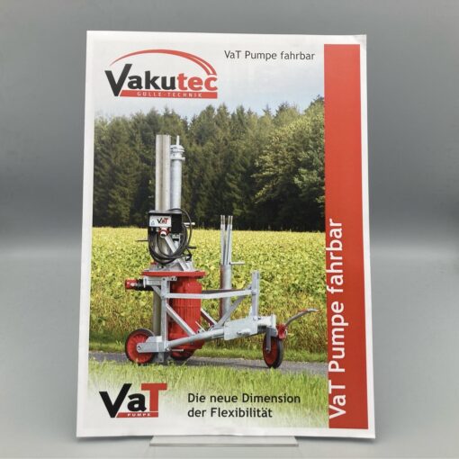 VAKUTEC Prospekt fahrbare Pumpe