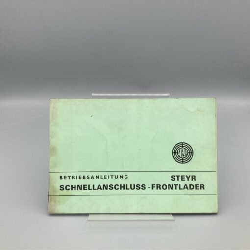 STEYR Betriebsanleitung für Schnellanschluss-Frontlader