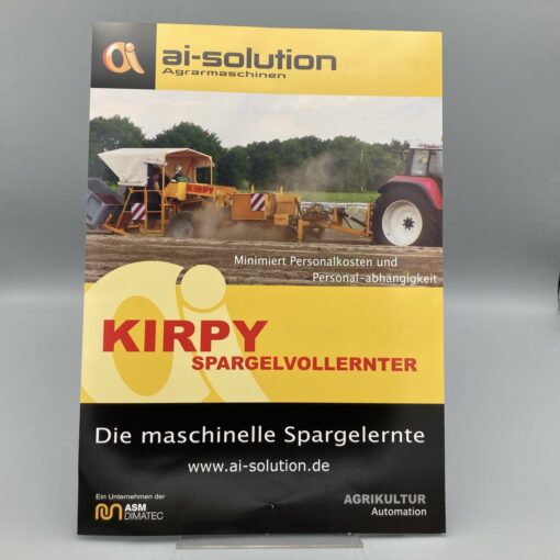 ai-solutions Prospekt Spargelvollernter "Kirpy"