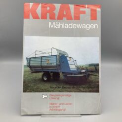 KRAFT Prospekt Mähladewagen