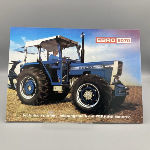 EBRO Prospekt Traktor 6070