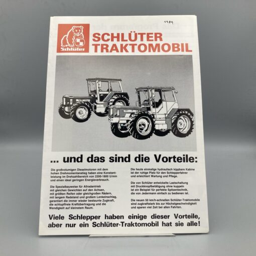 SCHLÜTER Prospekt Traktomobil