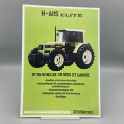 HÜRLIMANN Prospekt Traktor H-6115 Elite