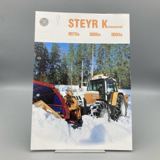 STEYR Prospekt Traktor Kommunal