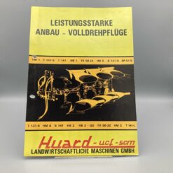 HUARD Prospekt Anbau-Volldrehpflüge