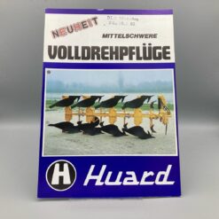 HUARD Prospekt Volldrehpflüge