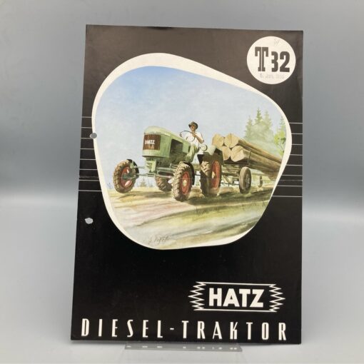 HATZ Prospekt Diesel-Traktor T32