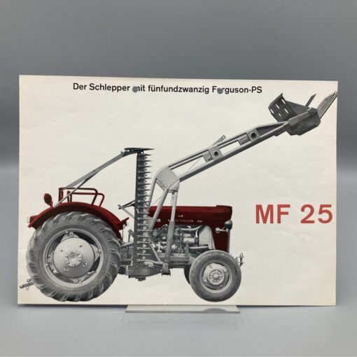 MASSEY FERGUSON Prospekt Schlepper MF25