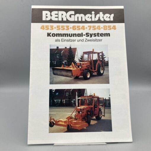 BERGMEISTER Prospekt Kommunal-System