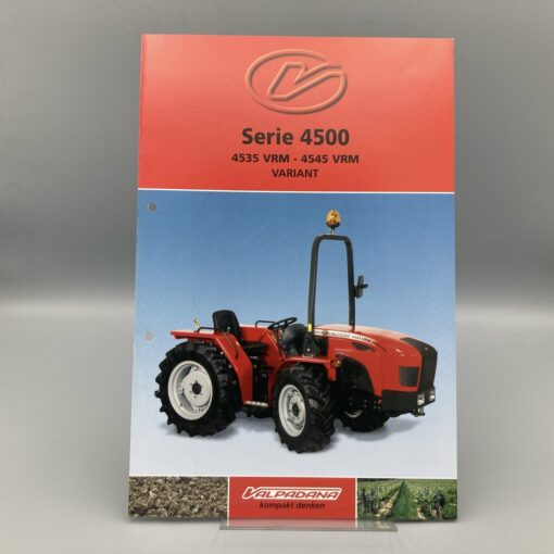 VALPADANA Prospekt Traktor Serie 4500