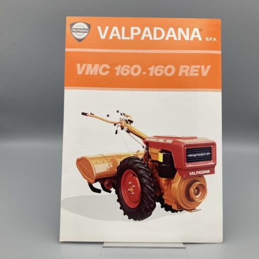 VALPADANA Prospekt Einachs-Traktor VMC 160-160 REV