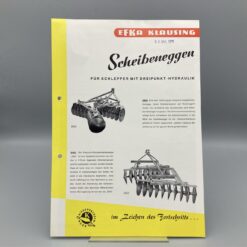 EFKA KLAUSING Prospekt Scheibeneggen