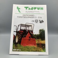 TAJFUN Prospekt Eintrommel- Forstseilwinden