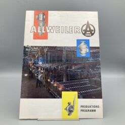 ALLWEILER Prospekt Pumpen/Tränkebecken Programm