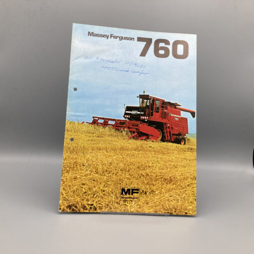 MASSEY FERGUSON Prospekt Mähdrescher 760