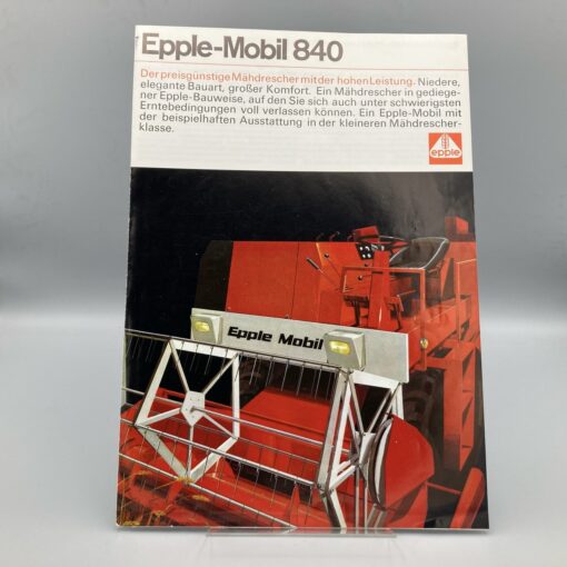 EPPLE Prospekt Epple-Mobil 840