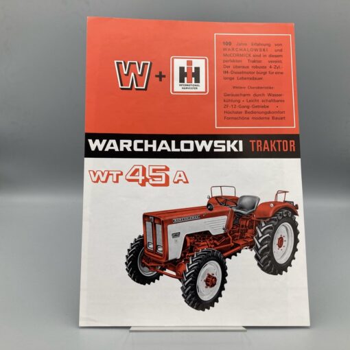 WARCHALOWSKI Prospekt Traktor WT45A