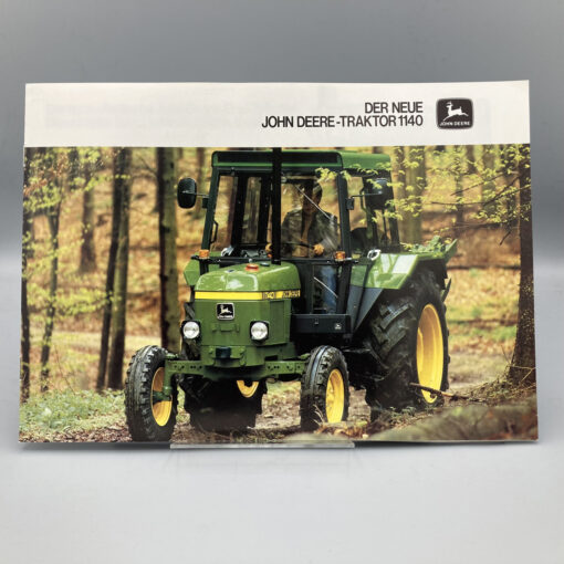 JOHN DEERE Prospekt Traktor 1140