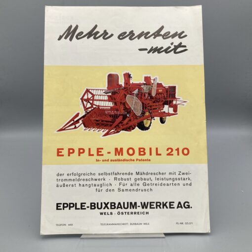 EPPLE Prospekt Epple-Mobil 210