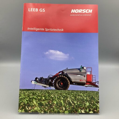 HORSCH LEEB Prospekt Spritztechnik GS