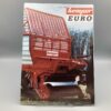 KEMPER Prospekt Lade- u. Silierwagen "EURO"