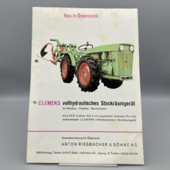 CLEMENS Prospekt Stockräumgerät