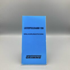 GRIMME Preisliste Einlagerungstechnik 1998