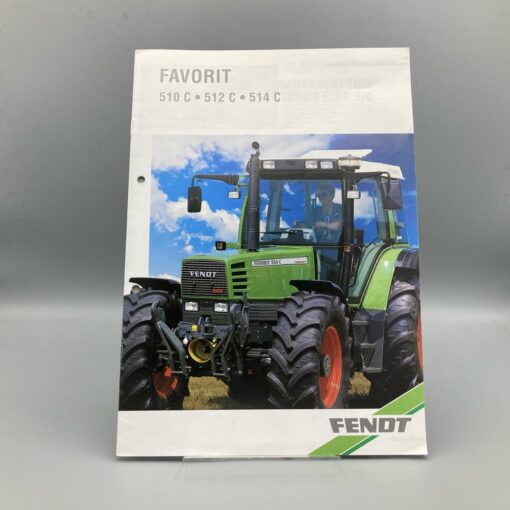 FENDT Prospekt Traktor Favorit