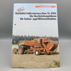 GRIMME Prospekt Kartoffel-Vollerntemaschine