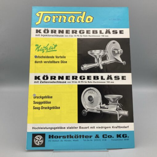 TORNADO Prospekt Körnergebläse