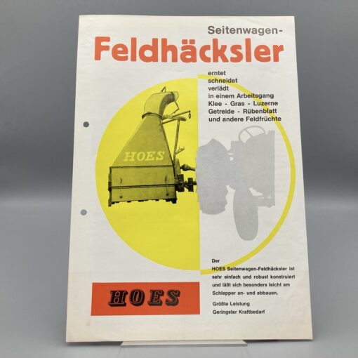 HOES Prospekt Feldhäcksler