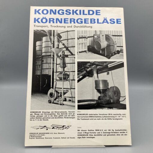 KONGSKILDE Prospekt Körnergebläse