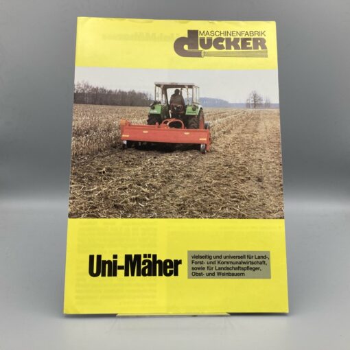 DÜCKER Prospekt Uni-Mäher