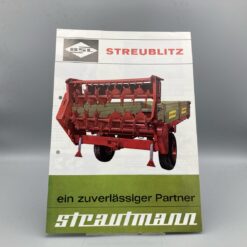 STRAUTMANN Prospekt Stalldungstreuer Streublitz