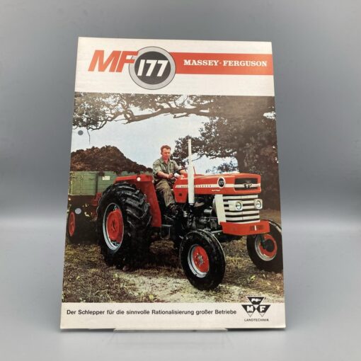 MASSEY-FERGUSON Prospekt Traktor 177