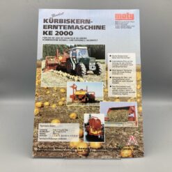 MOTY Prospekt Kürbiserntemaschine