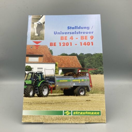 STRAUTMANN Prospekt Stalldungstreuer