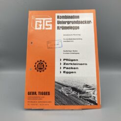 GTS Prospekt Untergrundpacker-Krümelegge