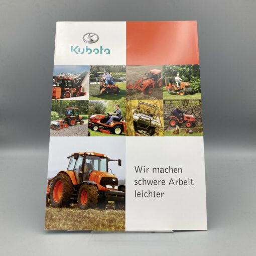 KUBOTA Prospekt Programm