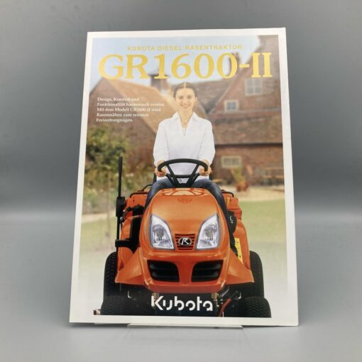 KUBOTA Prospekt Rasentraktor