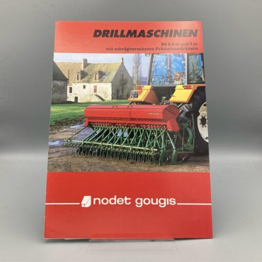 NODET GOUGIS Prospekt Drillmaschine