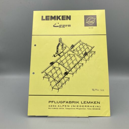 LEMKEN Prospekt Eggen