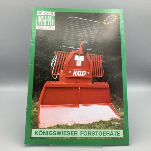 KÖNIGSWIESER Prospekt Forstgeräte