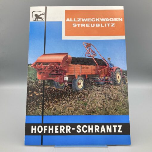 HOFHERR-SCHRANTZ Prospekt Allzweckwagen "Streublitz"