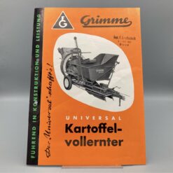 GRIMME Prospekt Kartoffelvollernter