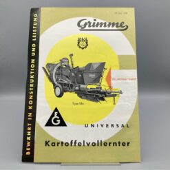 GRIMME Prospekt Kartoffelvollernter