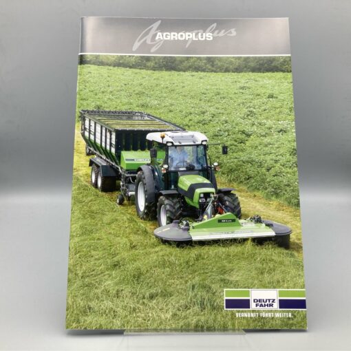 SAME DEUTZ FAHR Prospekt Traktor AGROPLUS