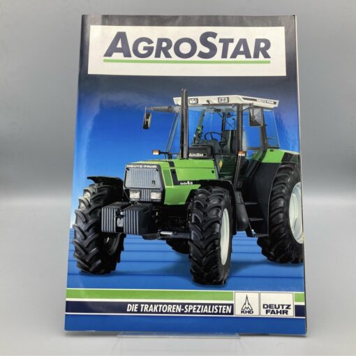 DEUTZ FAHR Prospekt Traktor AGROSTAR